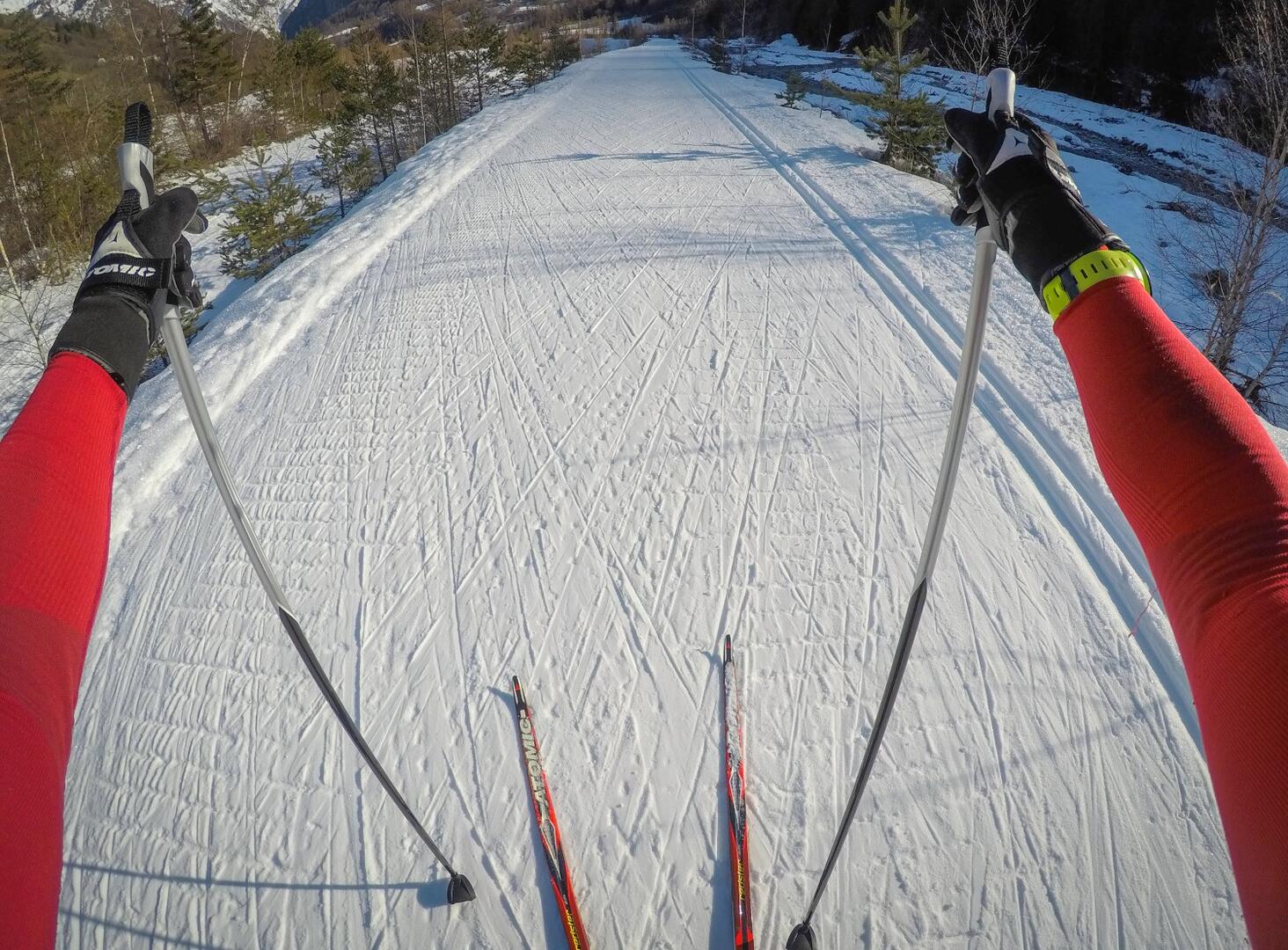 Cours de ski de fond 'à la volée'