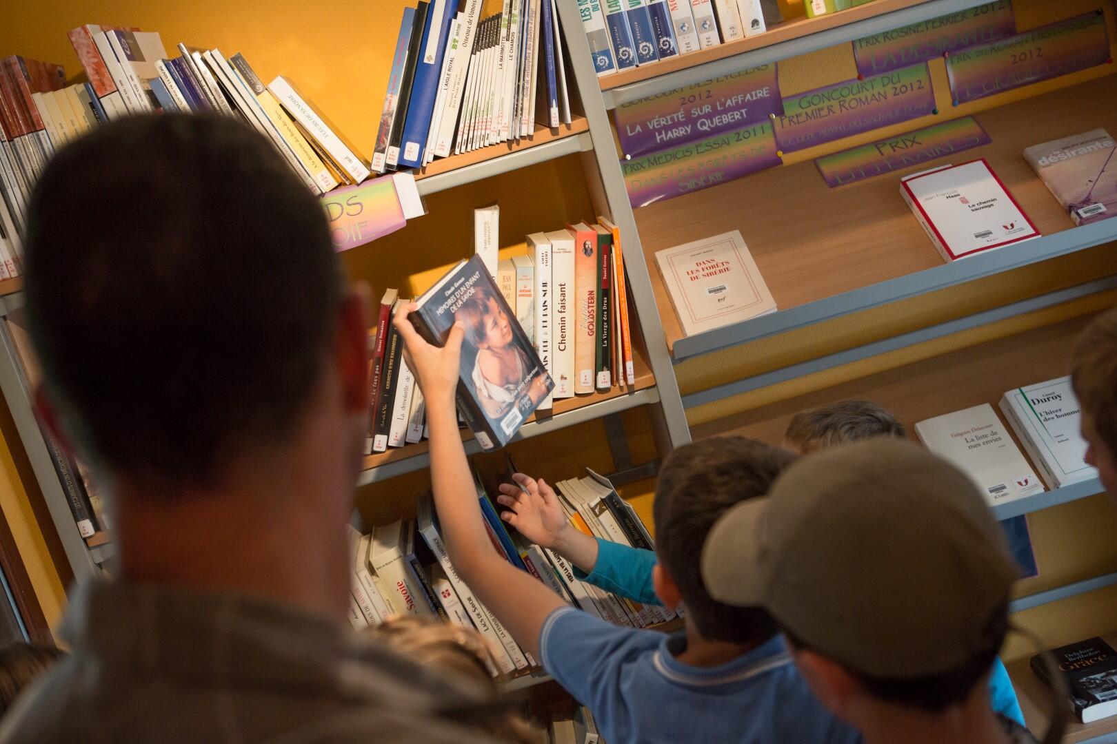 La bibliothèque de Bessans
