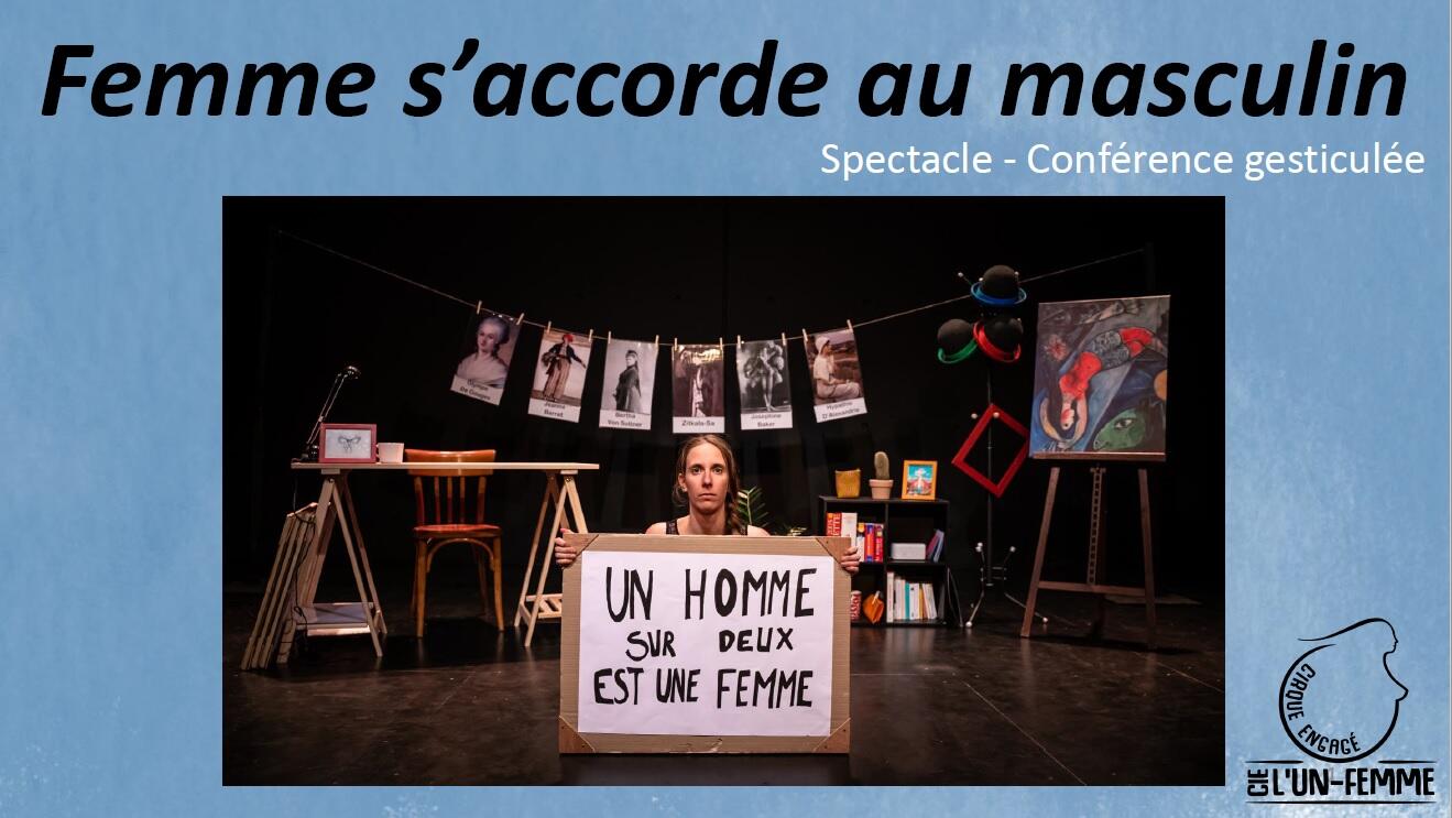 Femme s'accorde au masculin