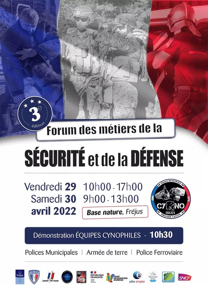Forum des métiers de la sécurité et défense