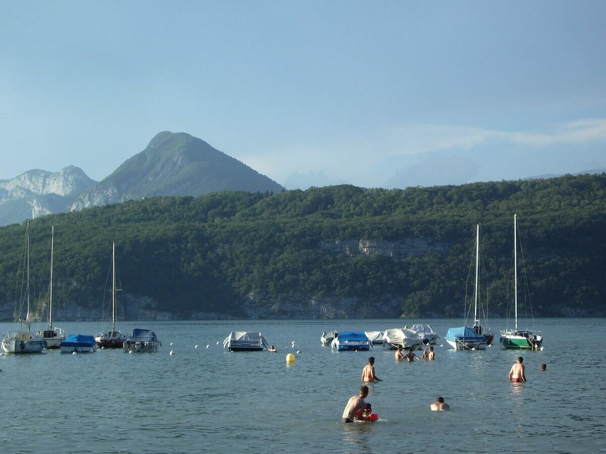 Plage de Duingt