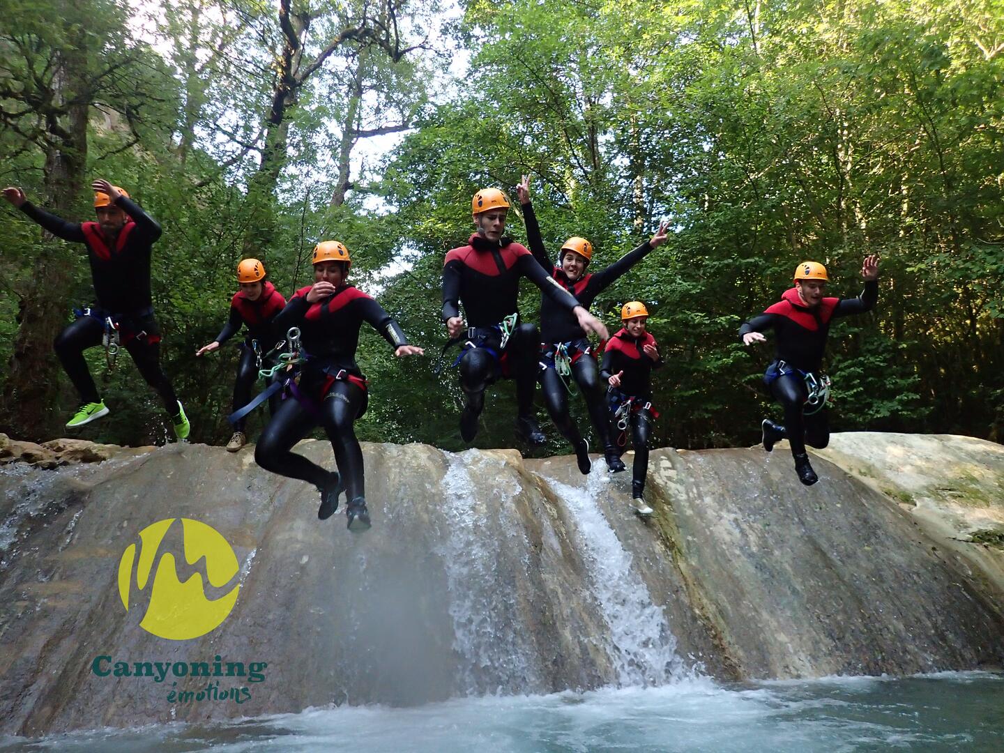 Canyoning emotions