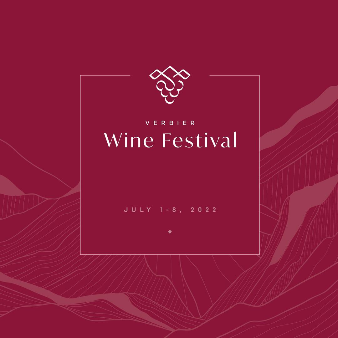Verbier Wine Festival des vins alpins logo et dates