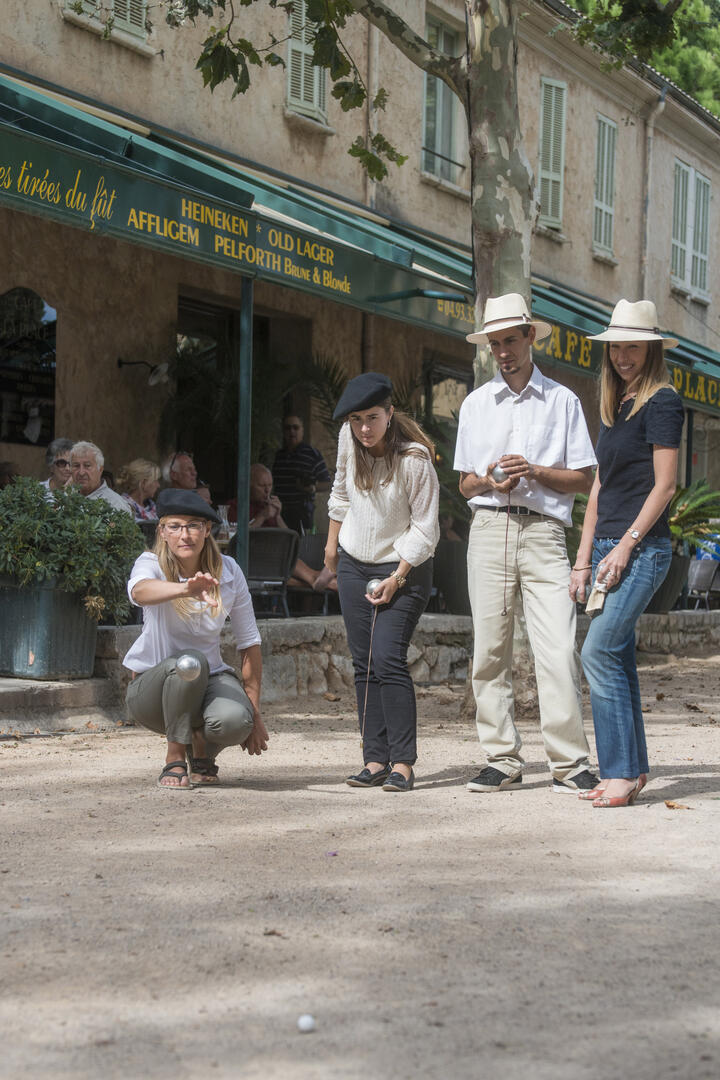 Pétanque à Saint-Paul de Vence