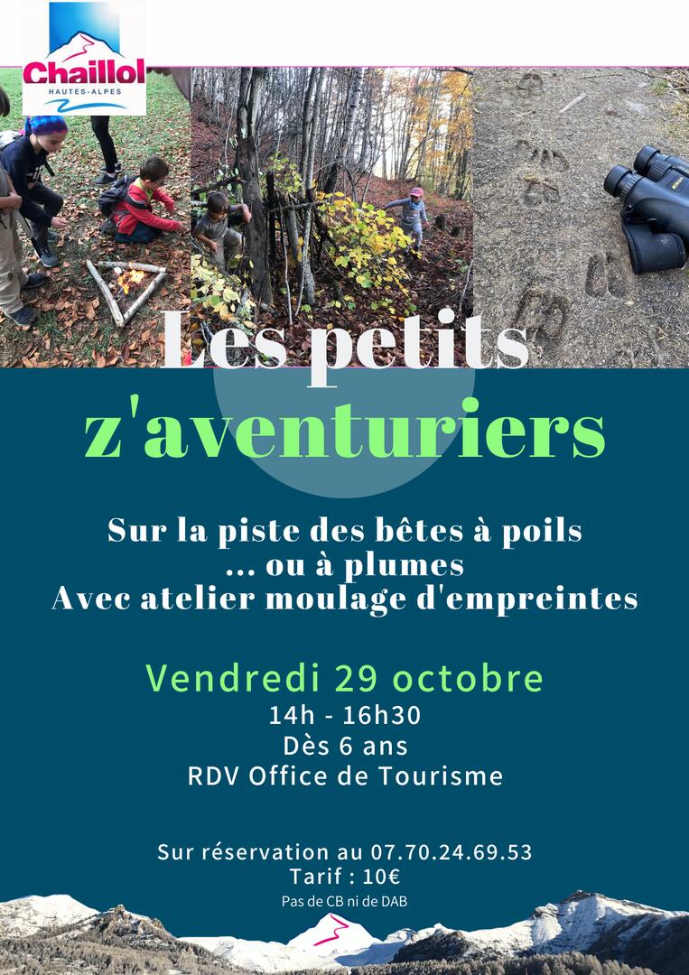 petits zaventuriers toussaint