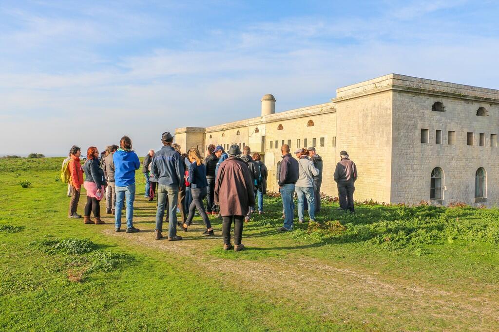 Visite guidée du fort de l'île Madame