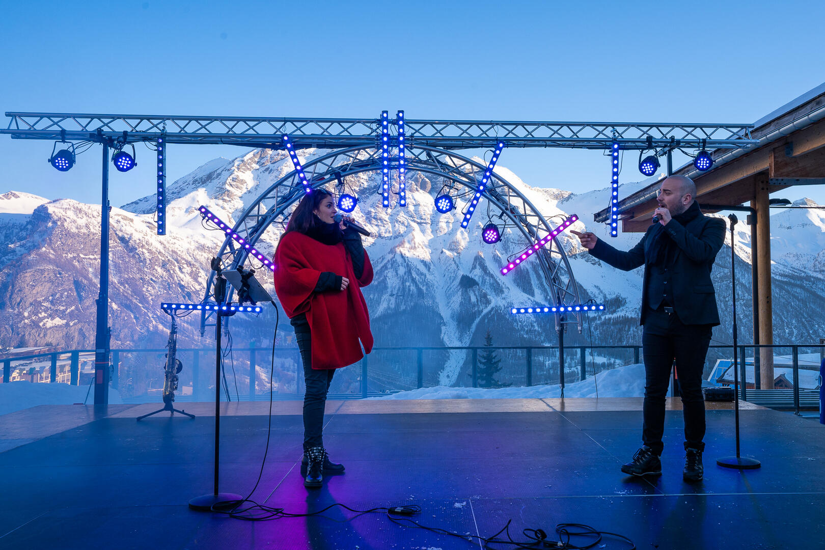 Concert front de neige