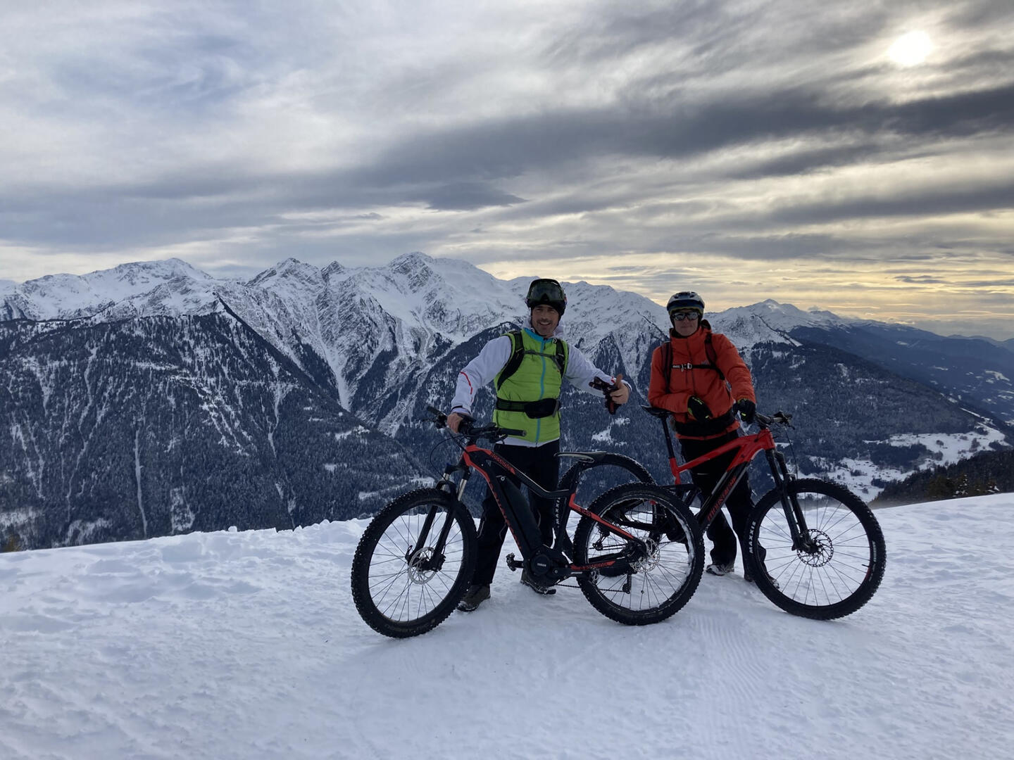 VTT sur neige