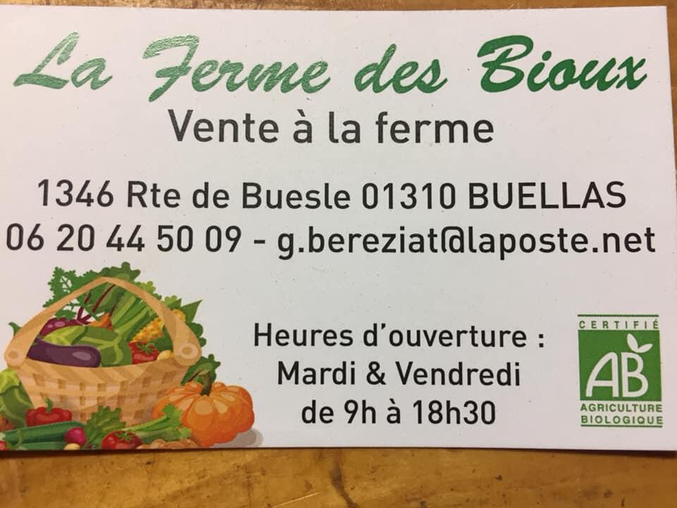 La Ferme des Bioux