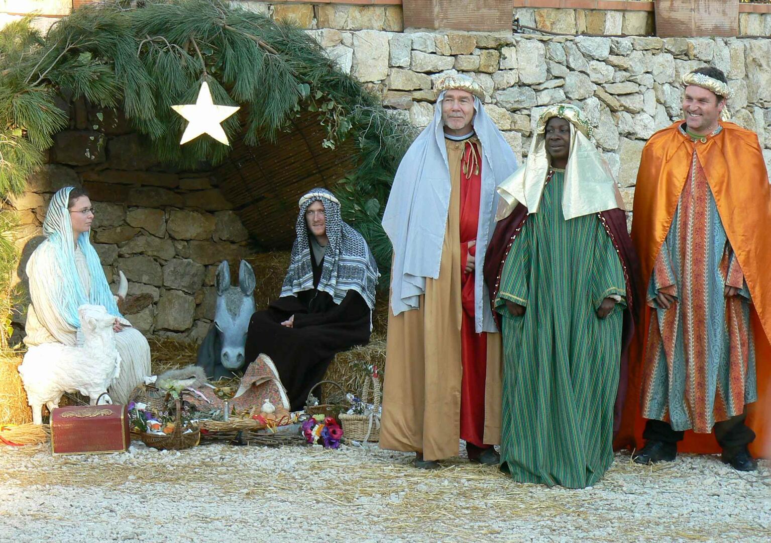 Crèche vivante