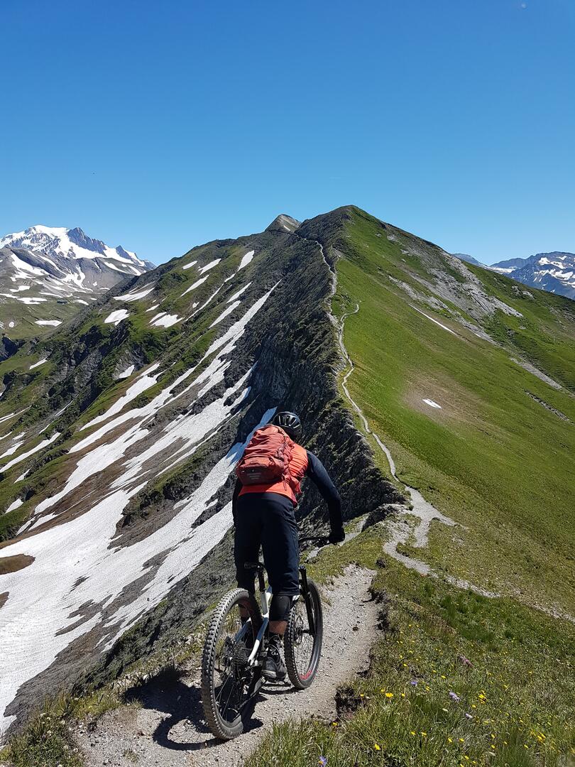 VTT en montagne