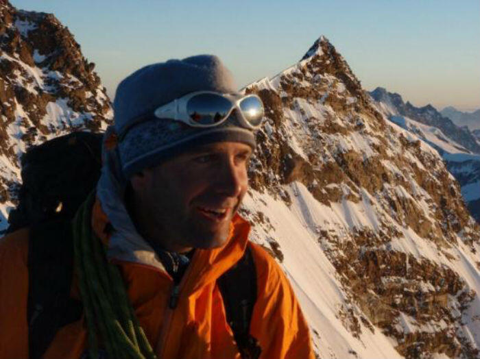 Portrait de Grégory Coubat, guide de haute montagne