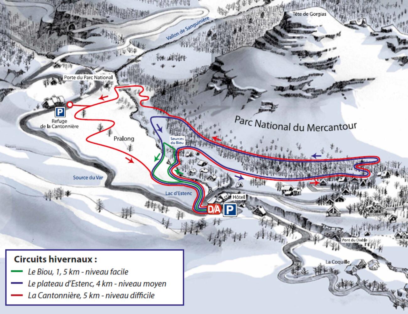 Domaine nordique d'Estenc