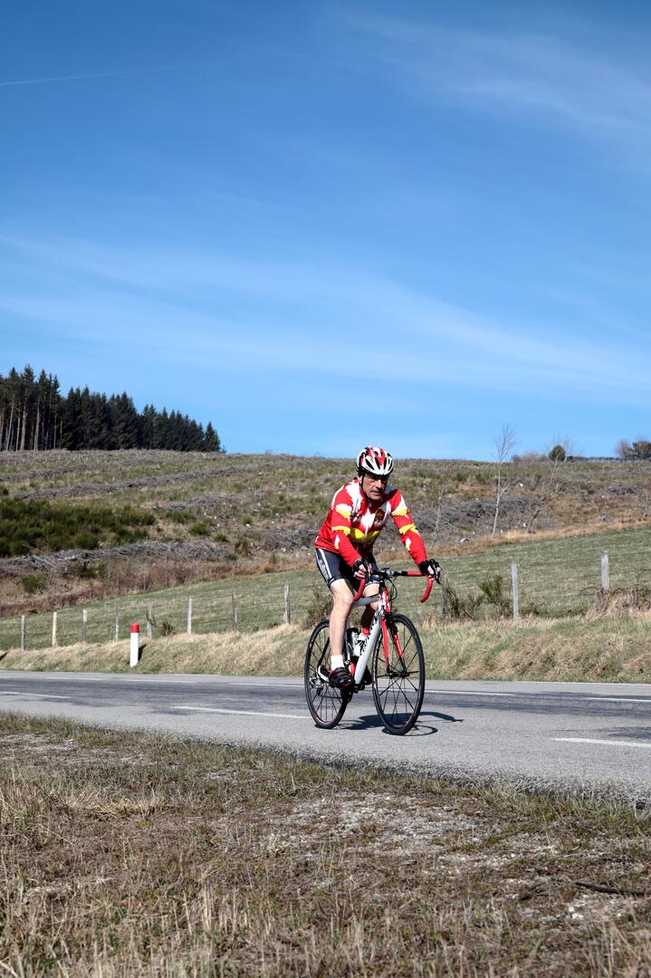 En vélo dans La Loire