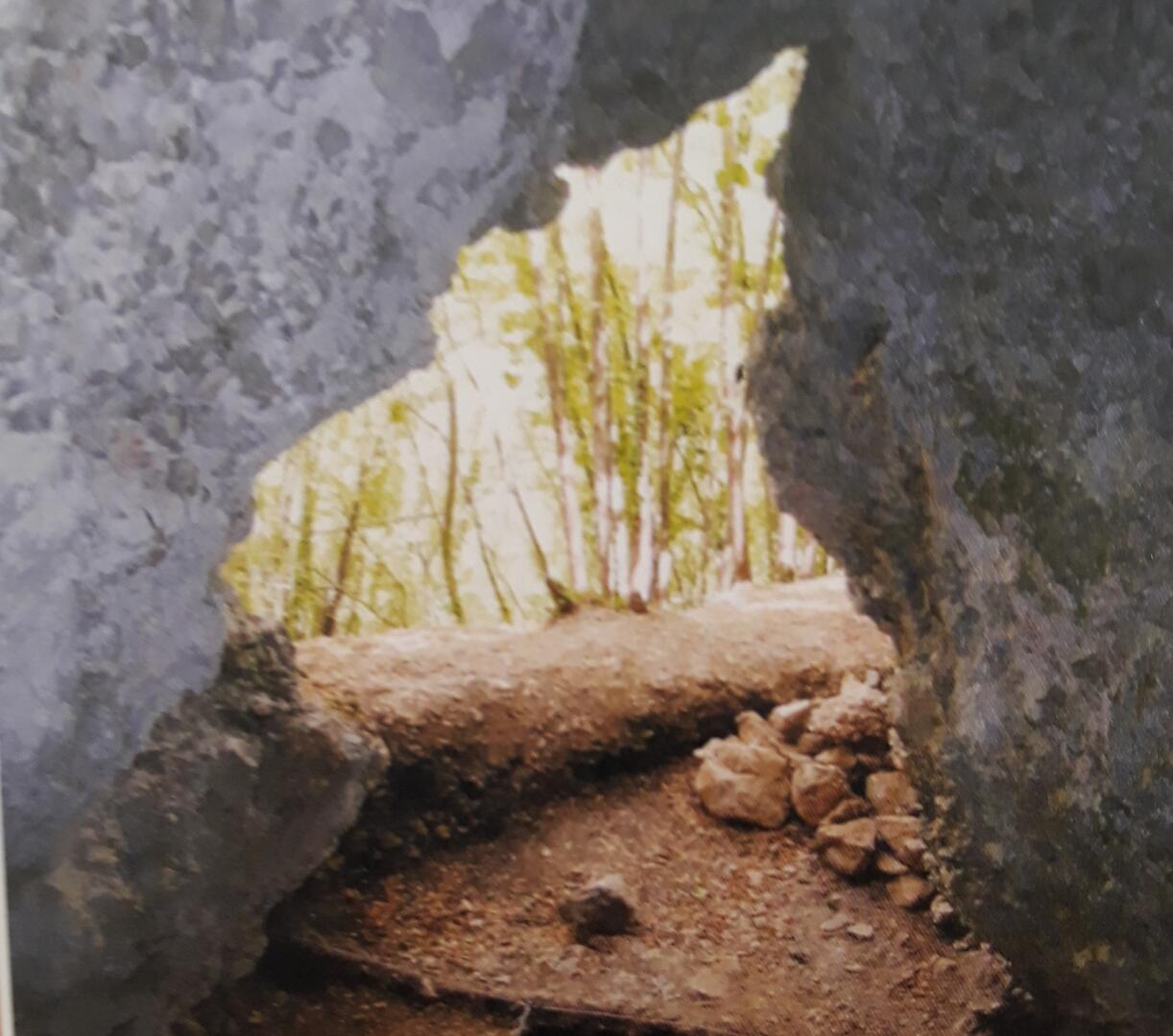 La grotte de l'Albaréa à Sospel