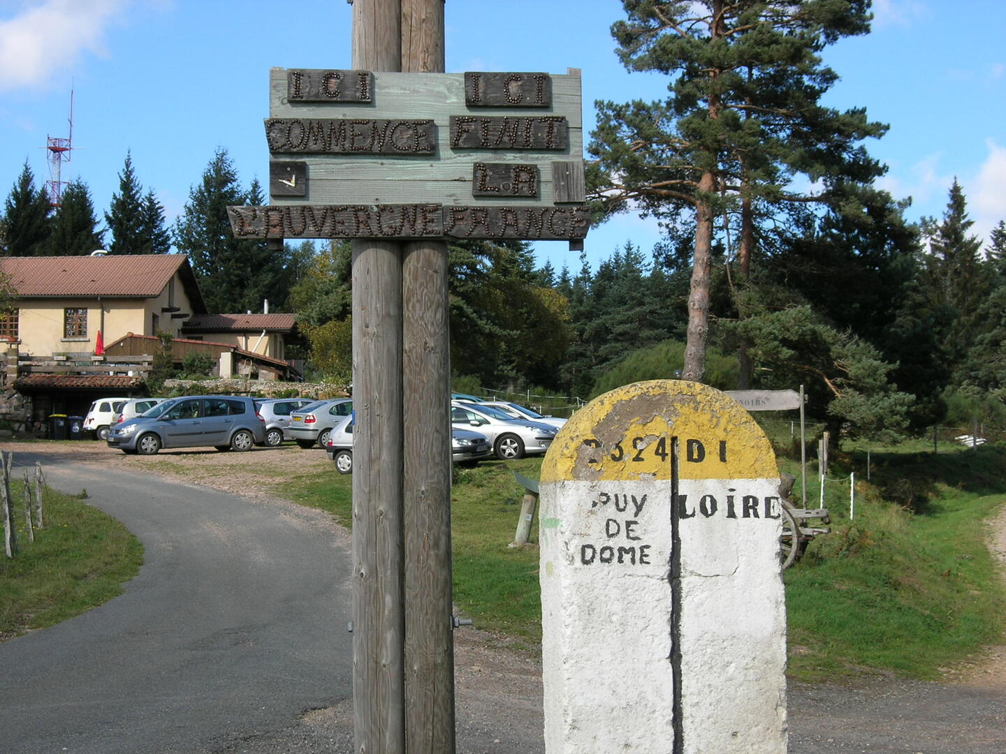 pancarte mythique du col st thomas