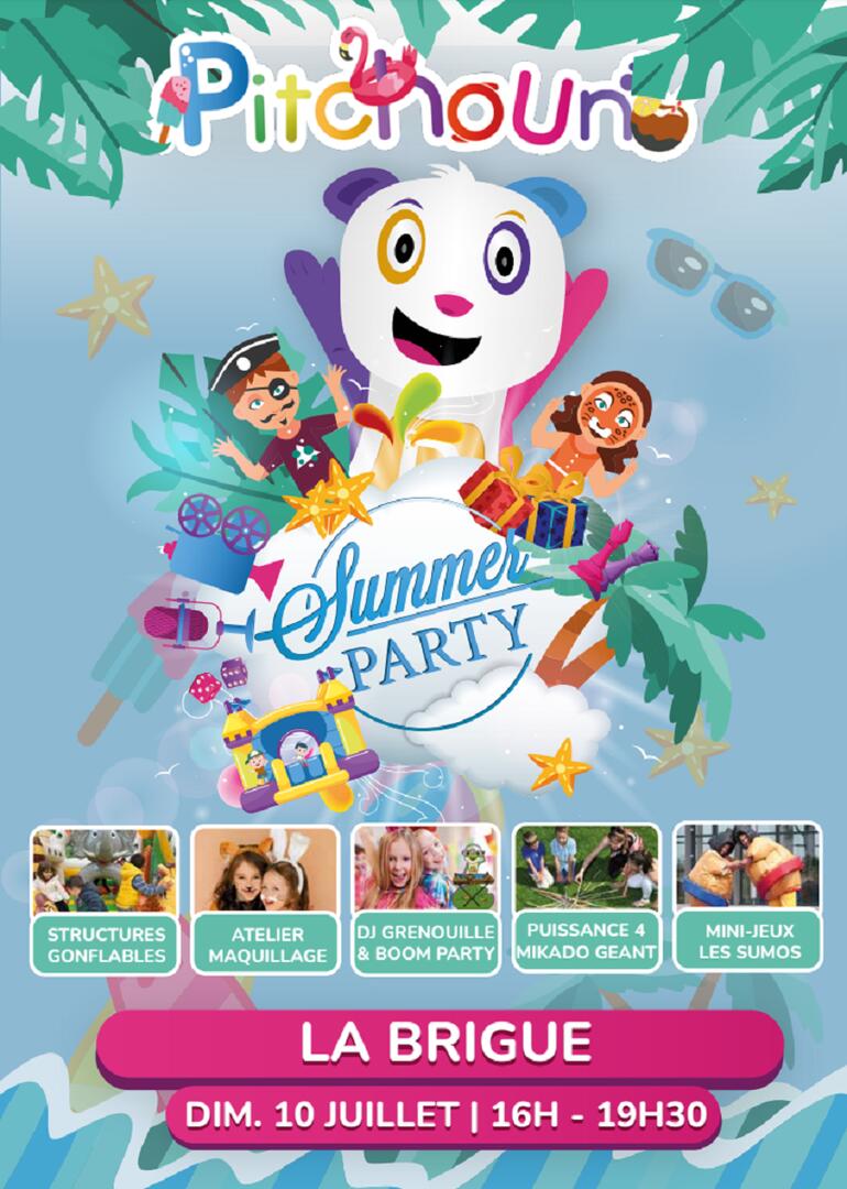 pitchoun summer party la brigue