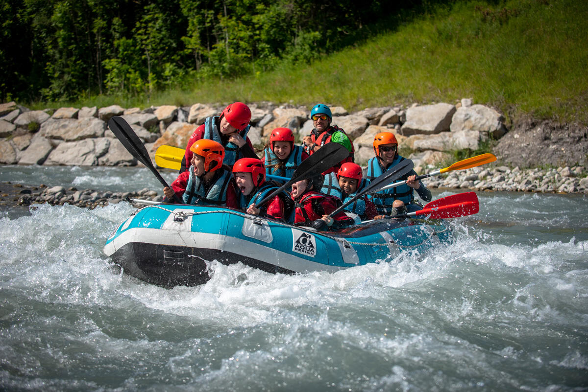 Raft sur le Drac
