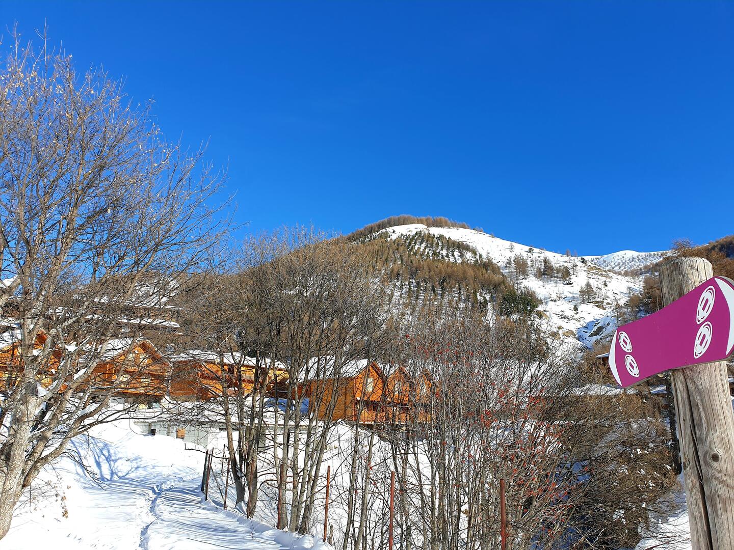Balade raquettes au Val d'Allos