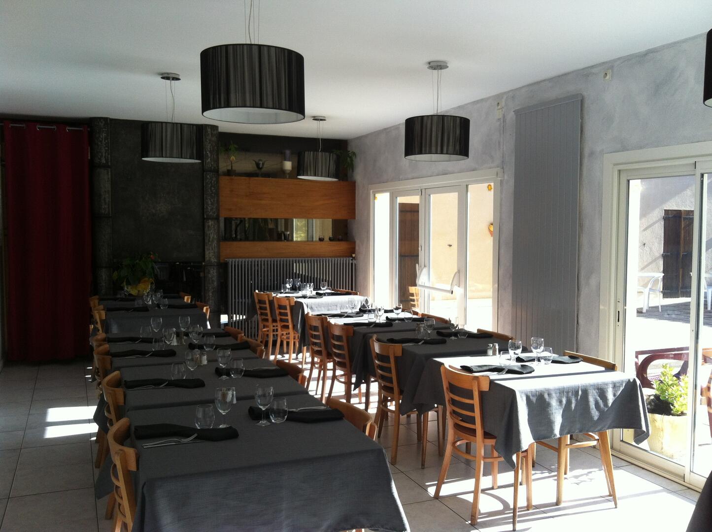Salle de restaurant du Pidanoux