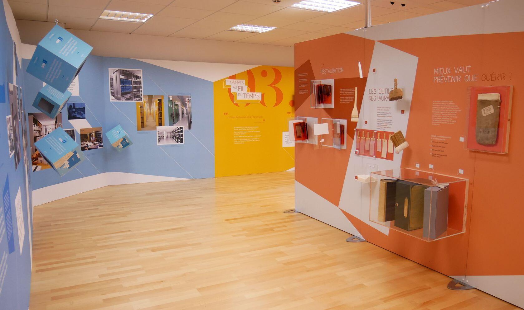 Exposition scénographiée