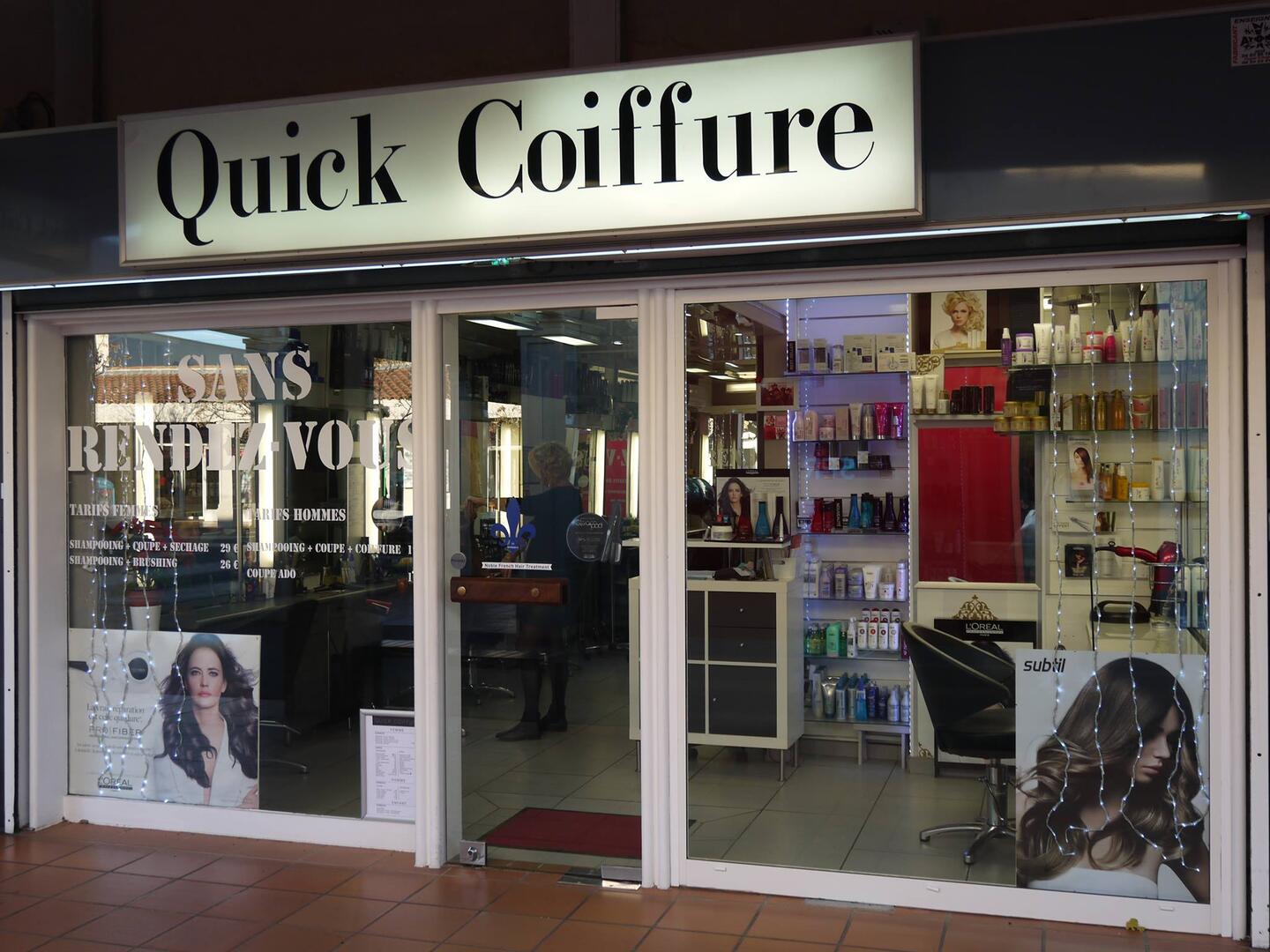 Quick coiffure