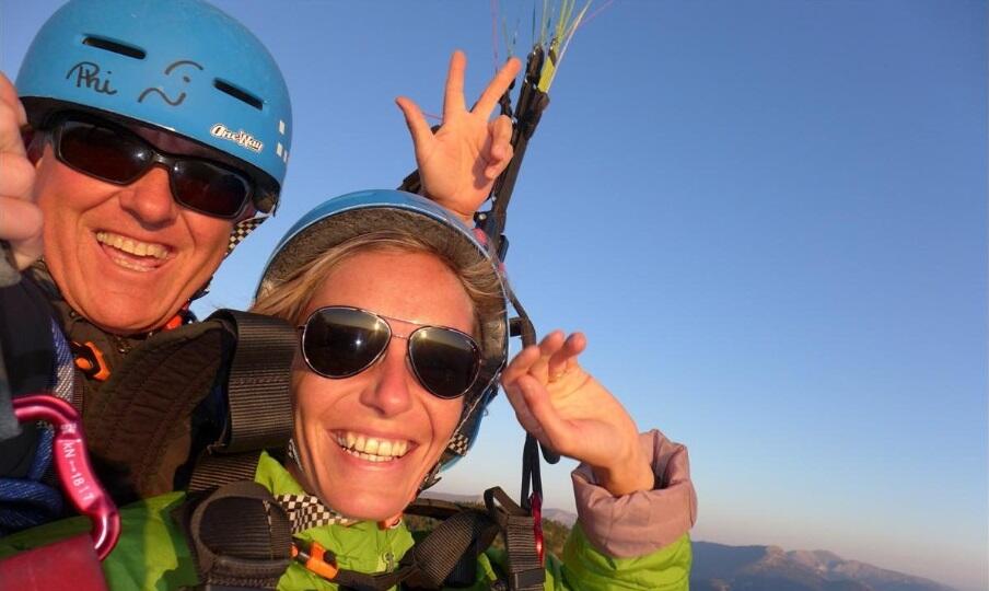 Libre comme l’air à deux en parapente !