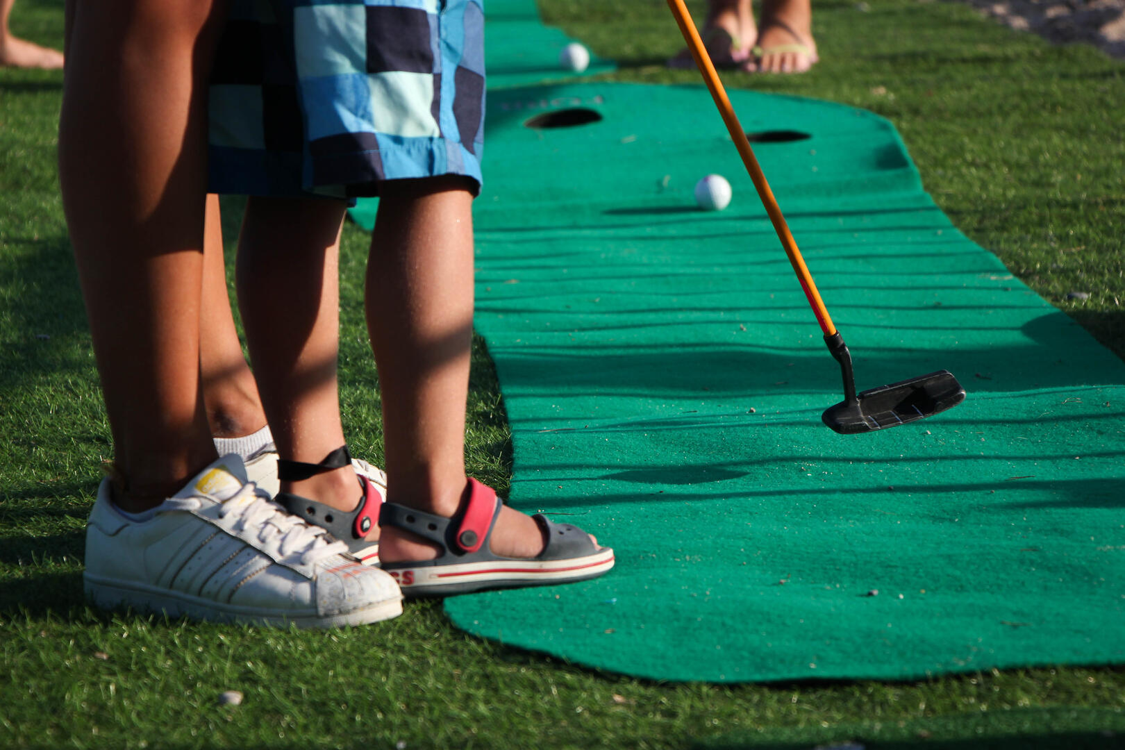 Beach Golf sur la plage des Lecques
