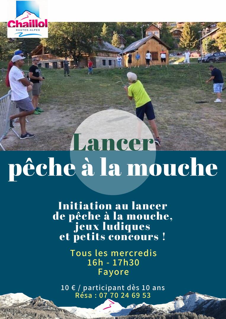 Lancer pêche à la mouche