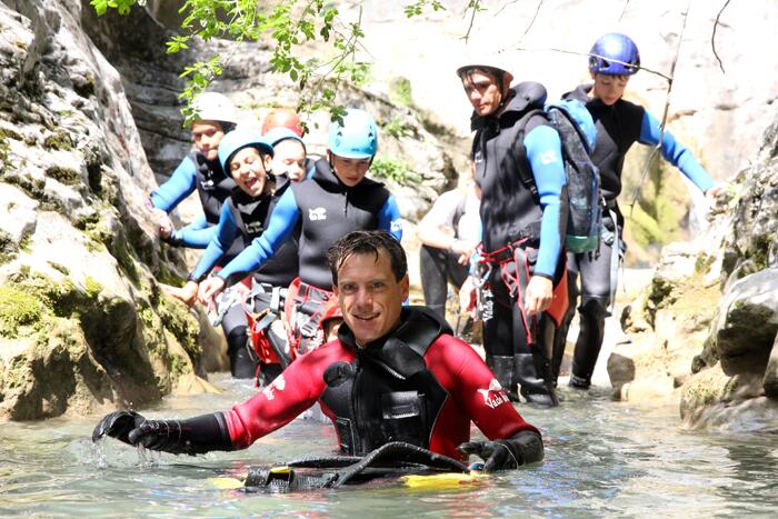 Grimper à Orpierre - canyon sportif