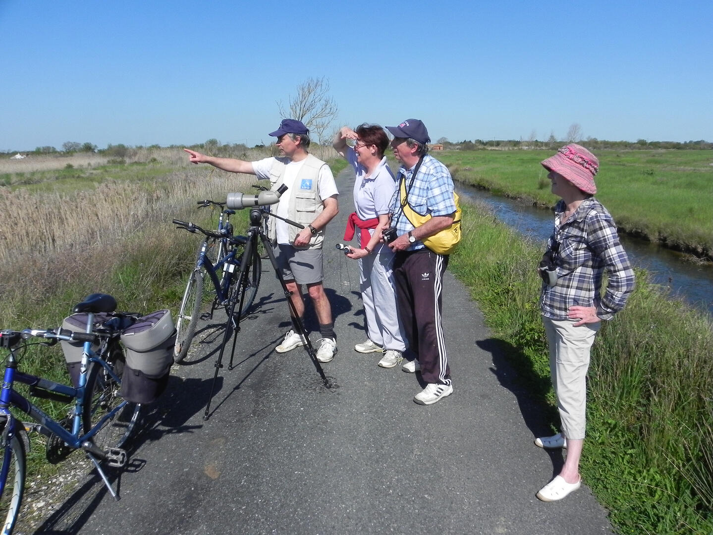 Balade à vélo de l'estuaire au marais