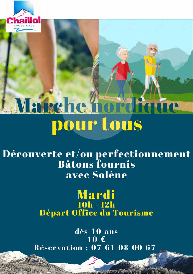 marche nordique été