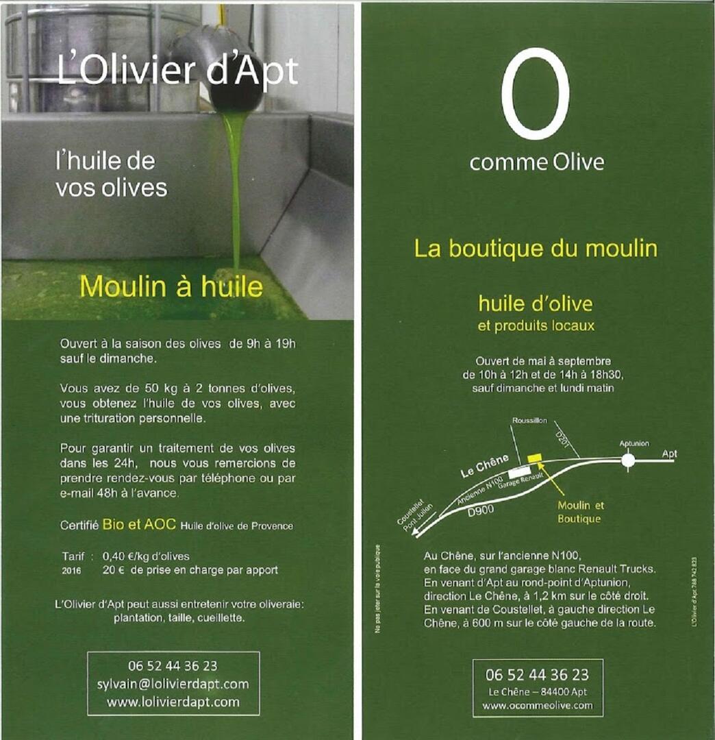 L'Olivier d'Apt