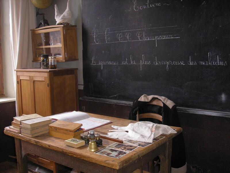 Ecole d'autrefois