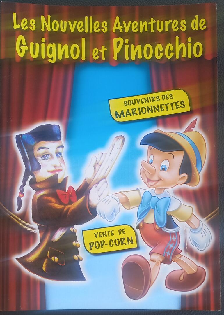 Spectacle de marionnettes Guignol et Pinocchio