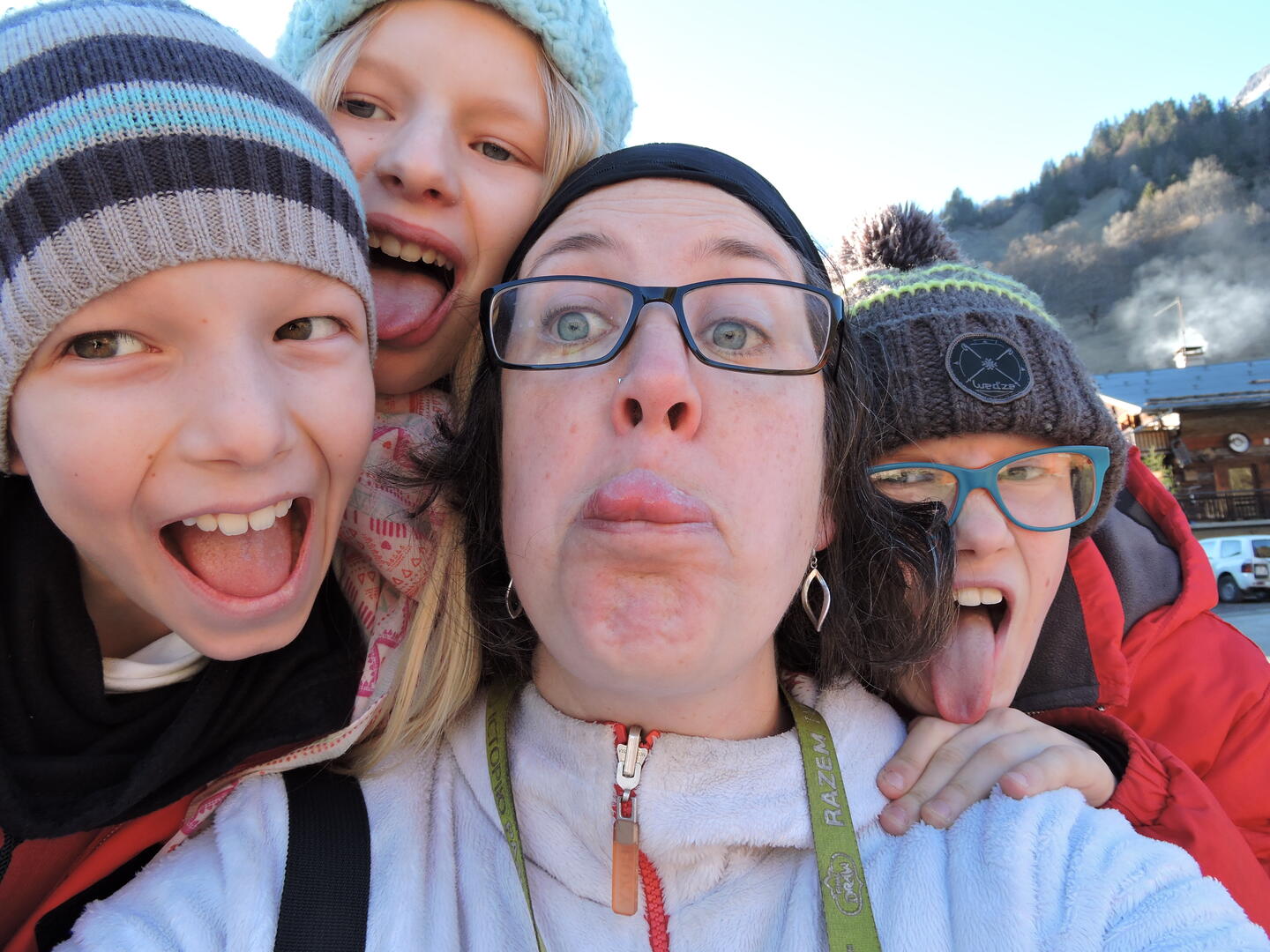 Crazy Family Photo