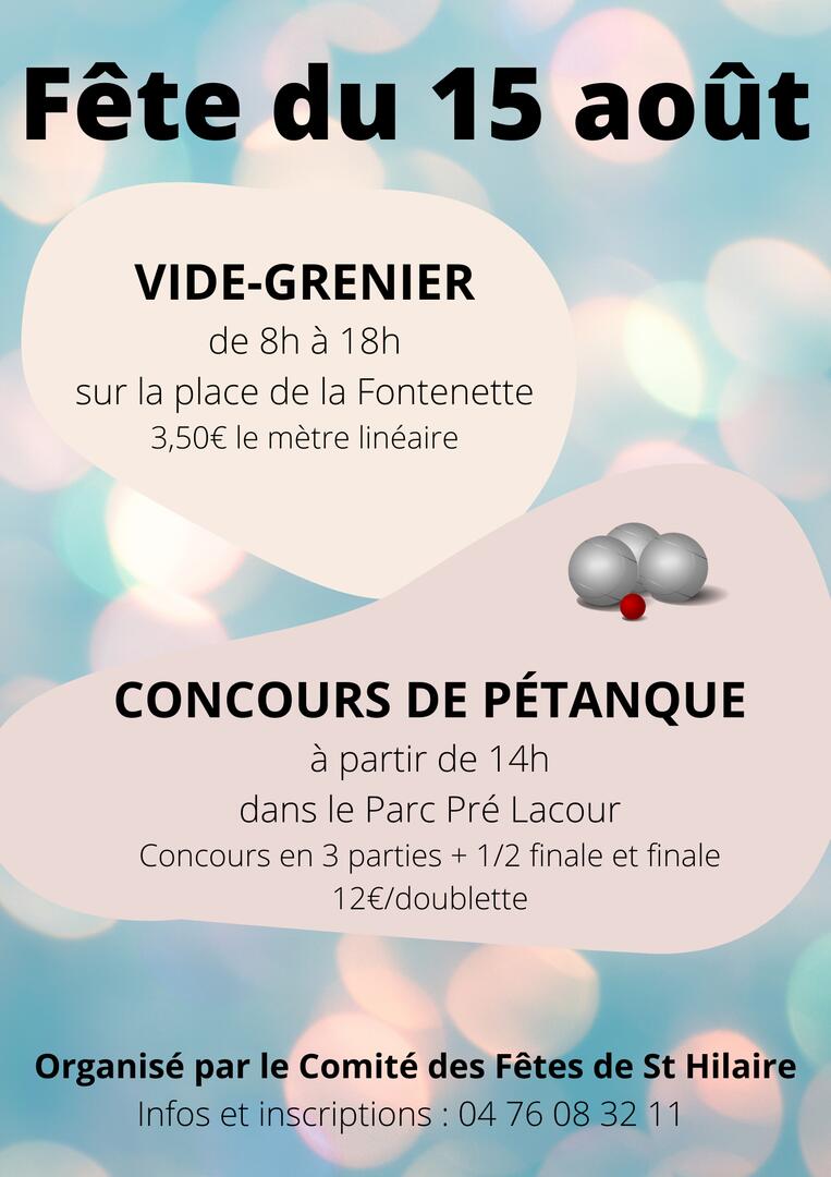 affiche fête