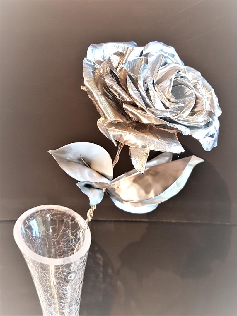 Rose d'été (aluminium)