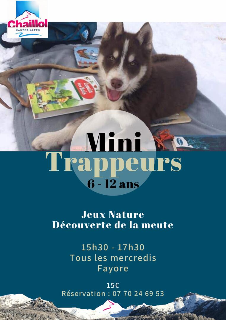 Mini trappeurs 6 - 12 ans