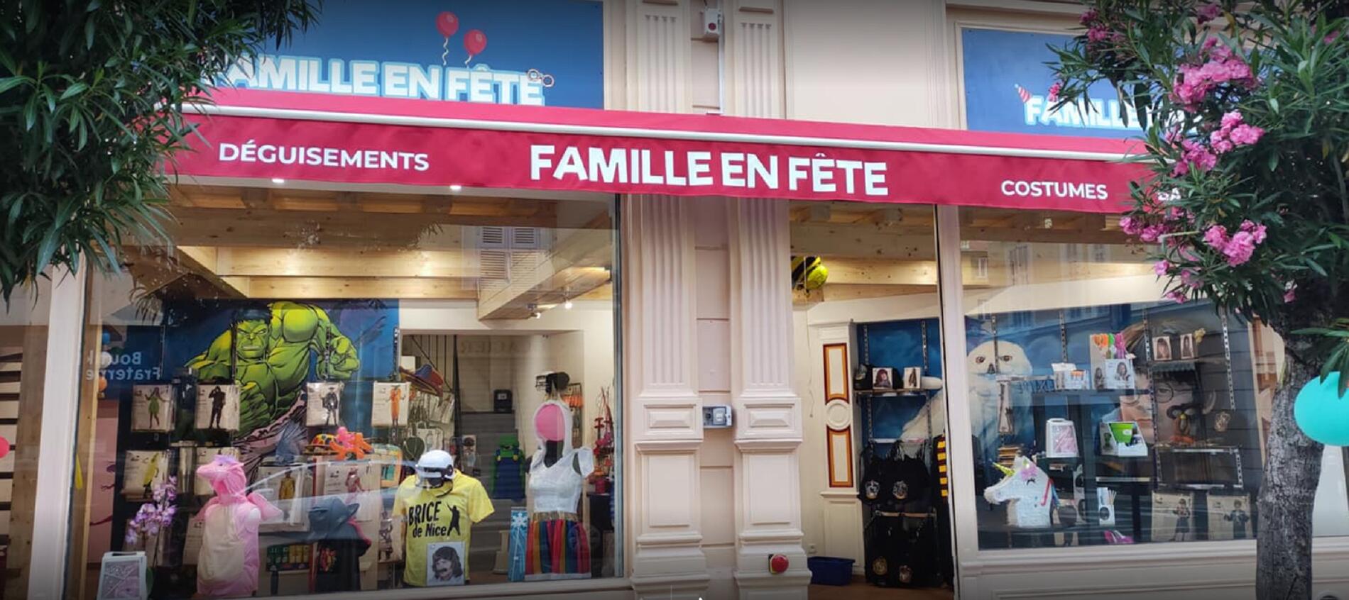 Famille en fête