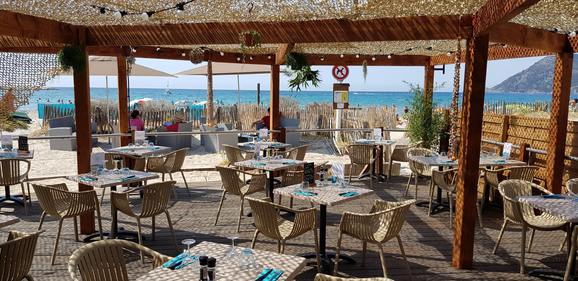 Restaurant de plage Bouddha Beach aux Sablettes La Seyne