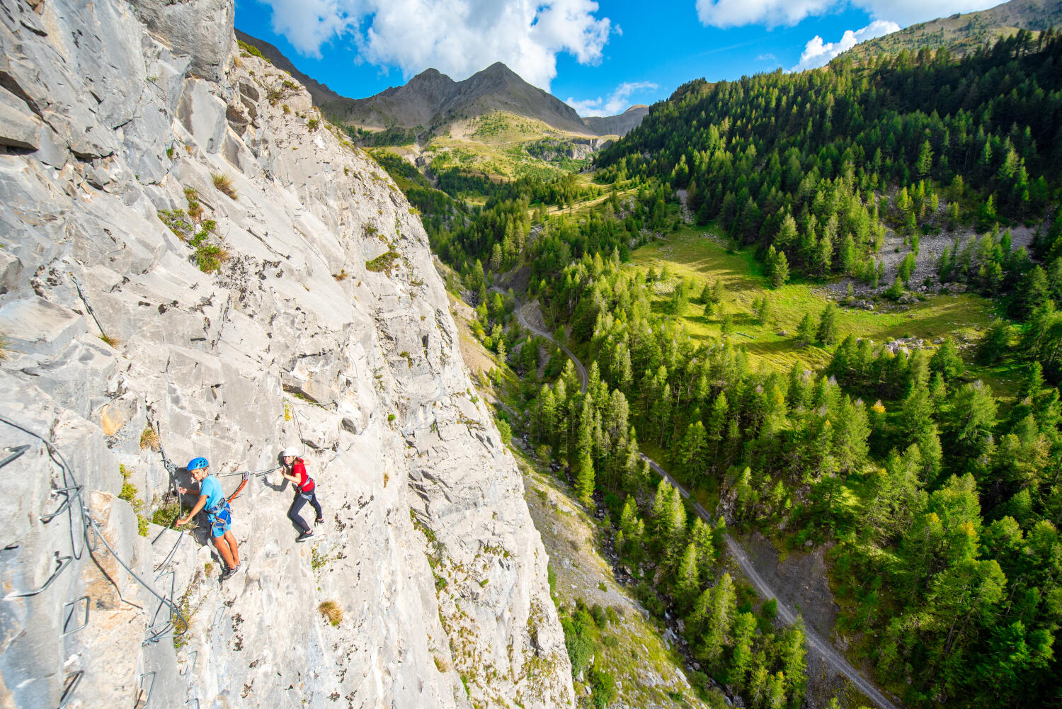 Via ferrata à Ancelle