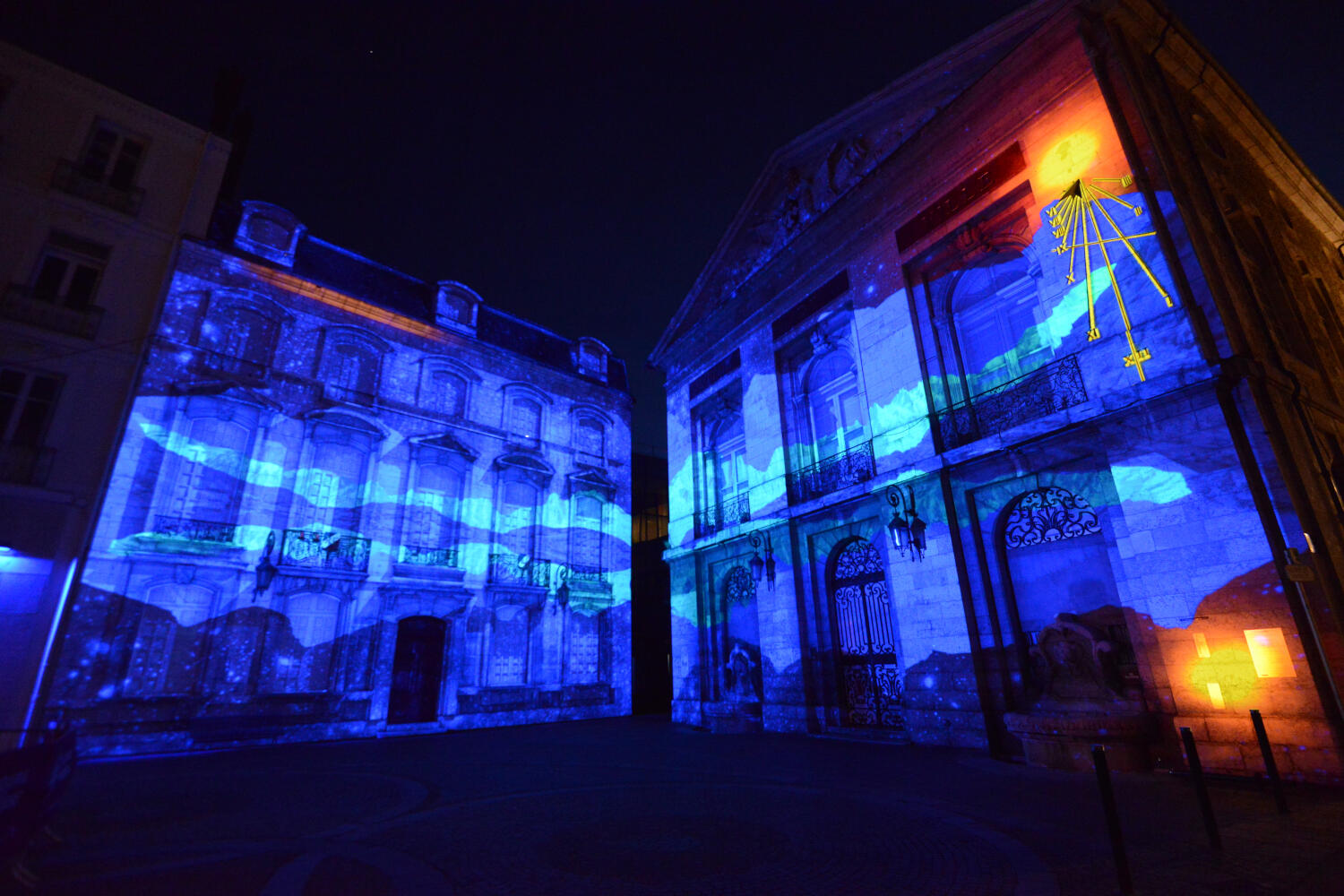 Projection Hôtel de ville