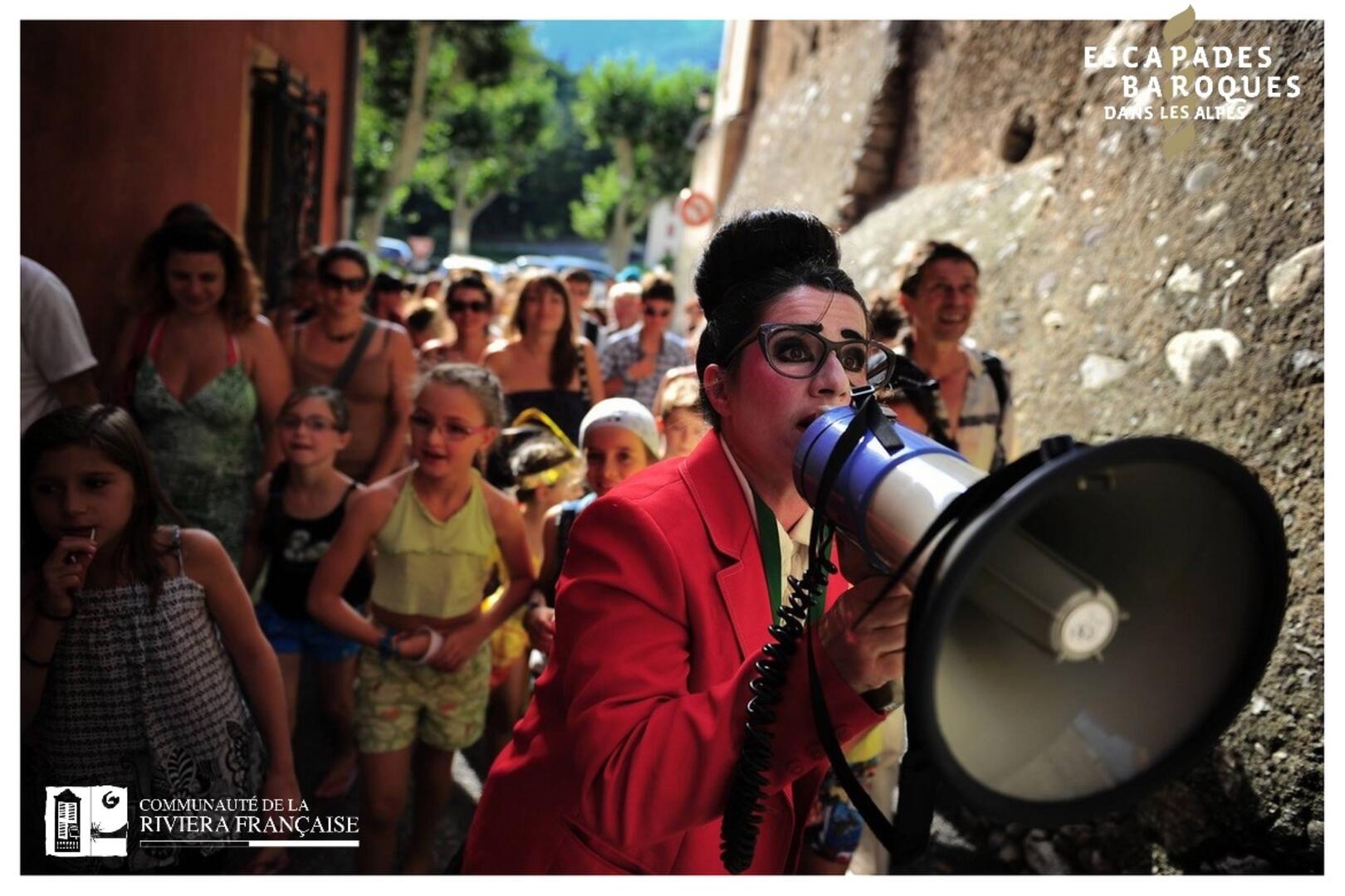 Déambulation clownesque