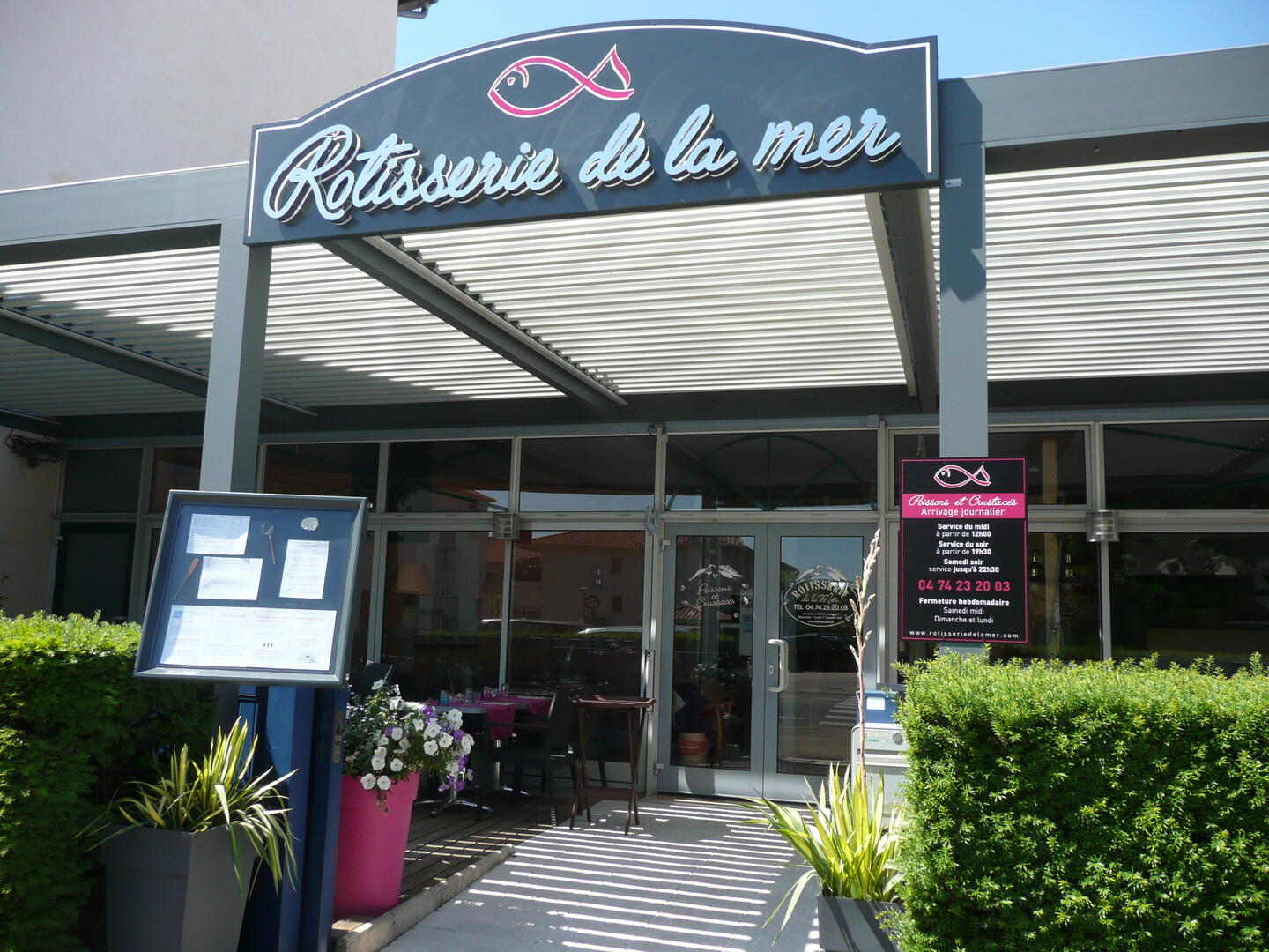 Entrée terrasse