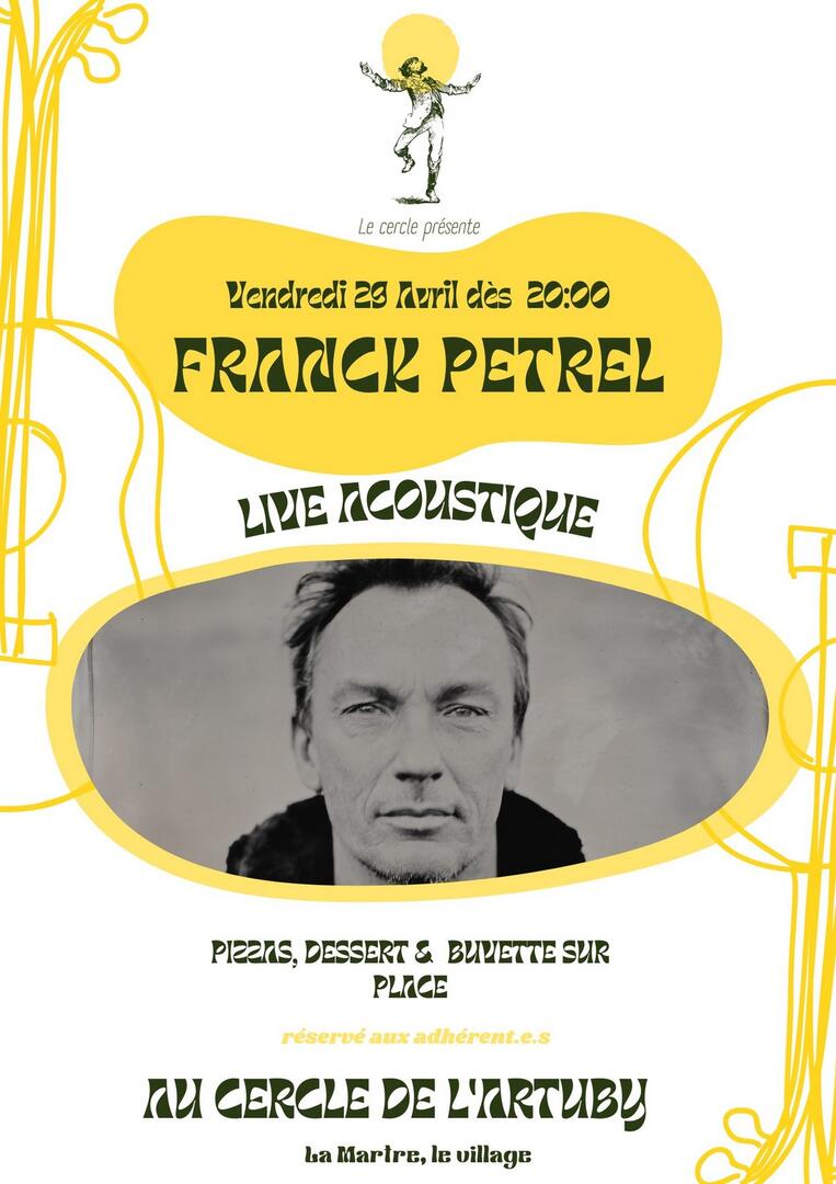 Concert Franck Petrel