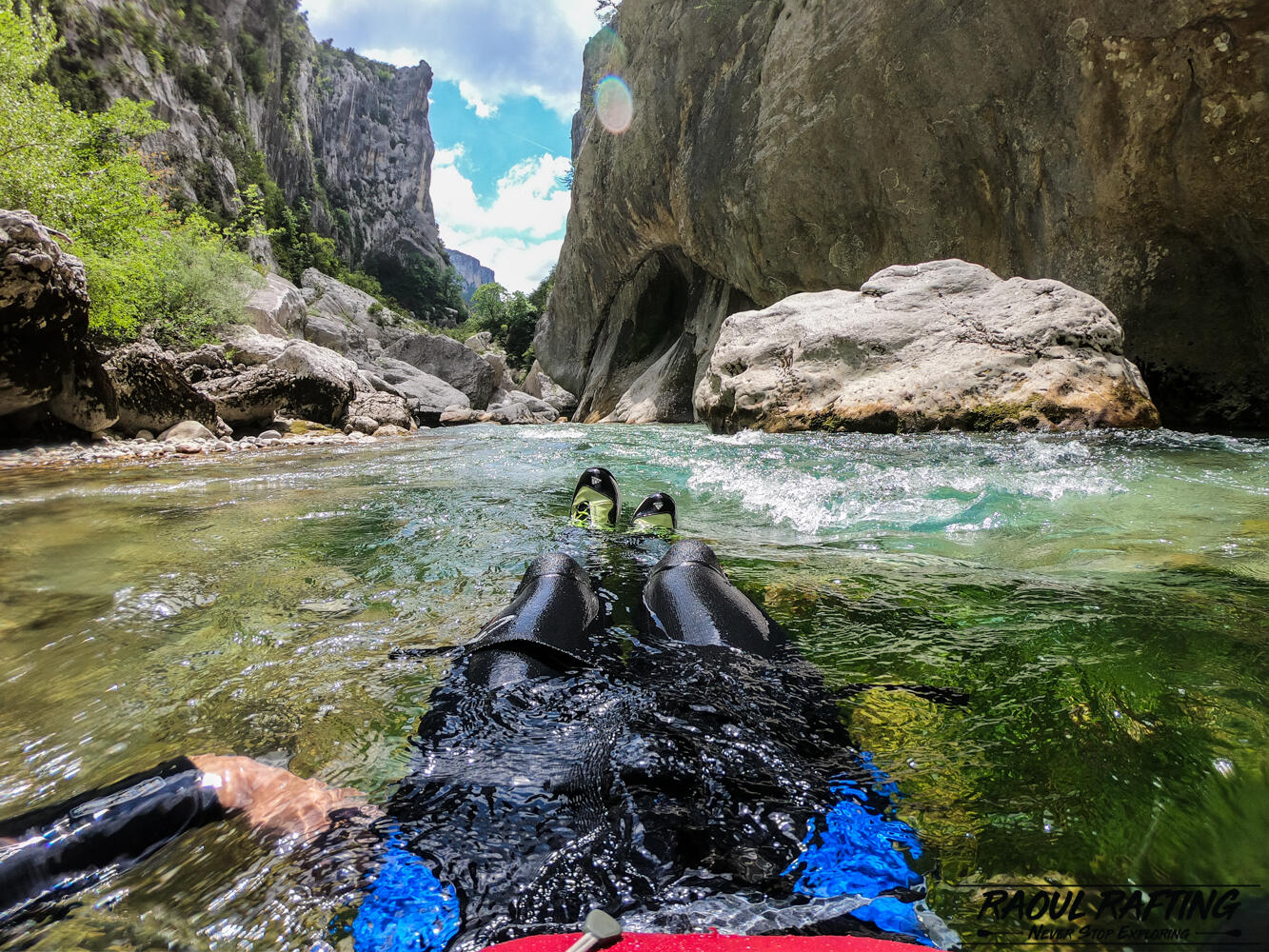 Randonnée aquatique Verdon
