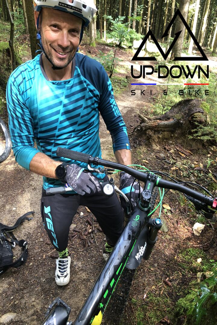 Sorties VTT avec l'école Up-Down en Haute Maurienne Vanoise