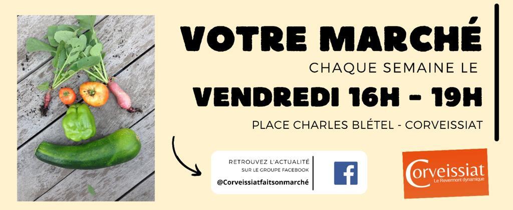 Visuel_Marché de Corveissiat