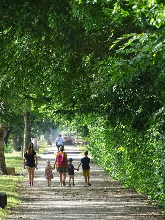 La trouée verte de Bressols Vélo Voie Verte Tarn-et-Garonne